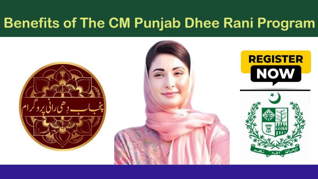 Benefits of the CM Punjab Dhee Rani Program in 2024-25